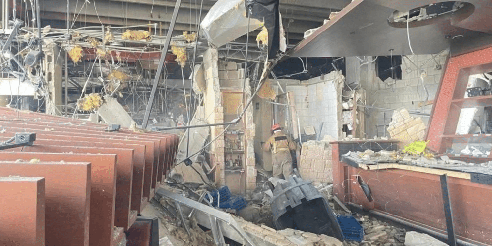 Lesionado y daños estructurales deja explosión