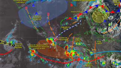 Lluvias intensas en el sureste y calor extremo en el norte