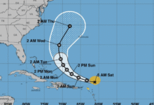 Se intensifica Erin en huracán categoría 4 en el Atlántico