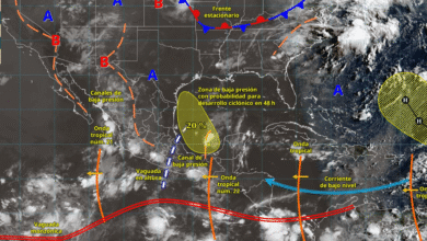 Lluvias muy fuertes y calor extremo así estará el clima hoy en México