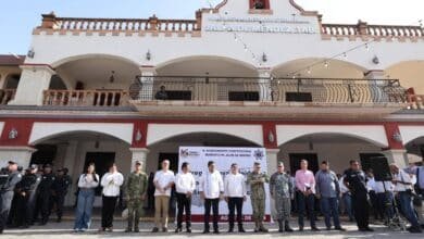 May refuerza la estrategia coordinada en Jalpa de Méndez