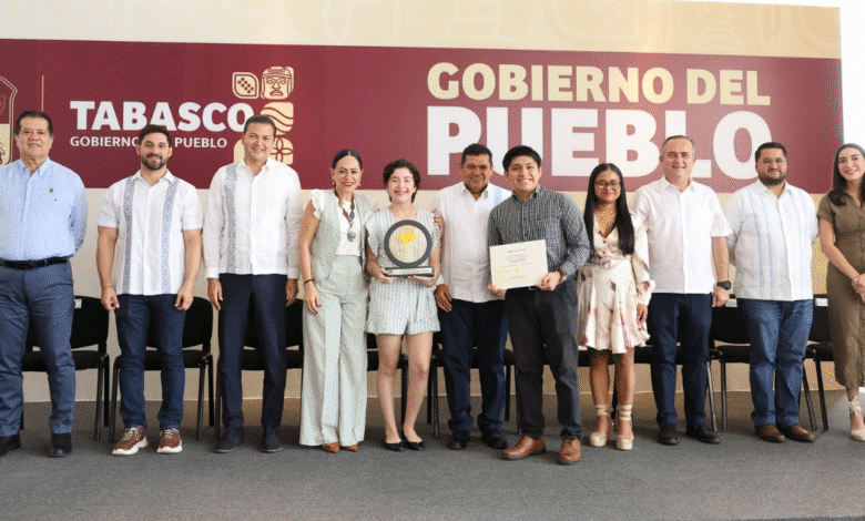 Premio Estatal de la Juventud 2025 May destaca a jóvenes como Protagonistas de la transformación de Tabasco