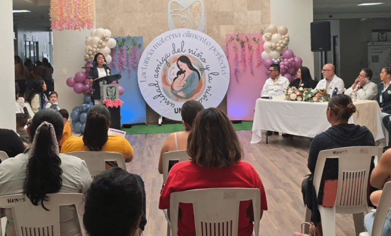 Promueve IMSS Tabasco la Lactancia Materna