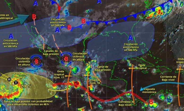 Pronóstico del clima del 1 de agosto, caluroso y cielo medio nublado en el sureste