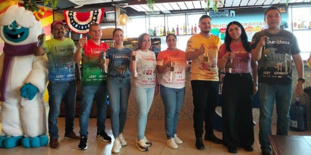 Runners listos para la Carrera de la Europlaza