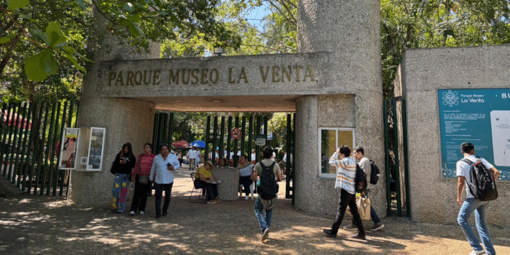 Tren Maya impulsa visitas y rompe récords de visitas el Parque Museo la Venta