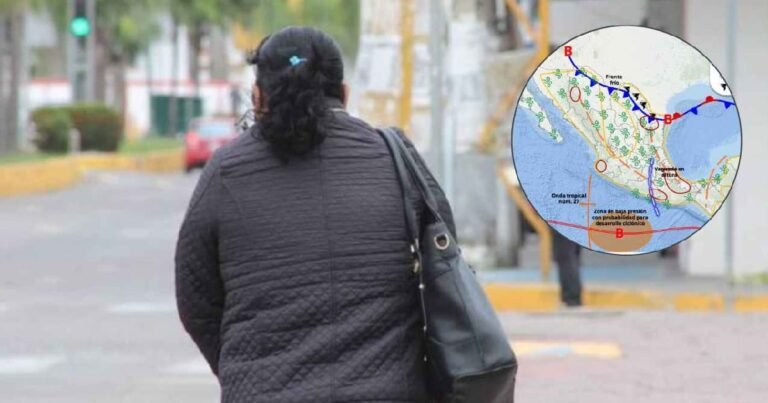 Llega el primer frente frío de la temporada a México y Península (Foto de internet)