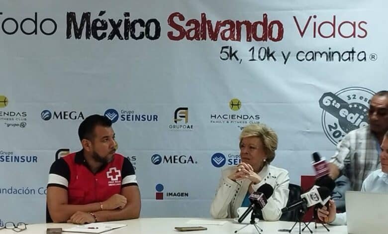 ¡Corre con el corazón! Cruz Roja Tabasco convoca a la sexta edición de su carrera anual para salvar vidas