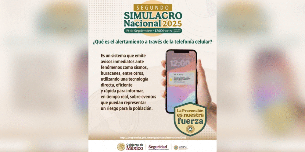 2° Simulacro Nacional 2025 Tabasco se prepara para sismo hipotético de magnitud 8.1