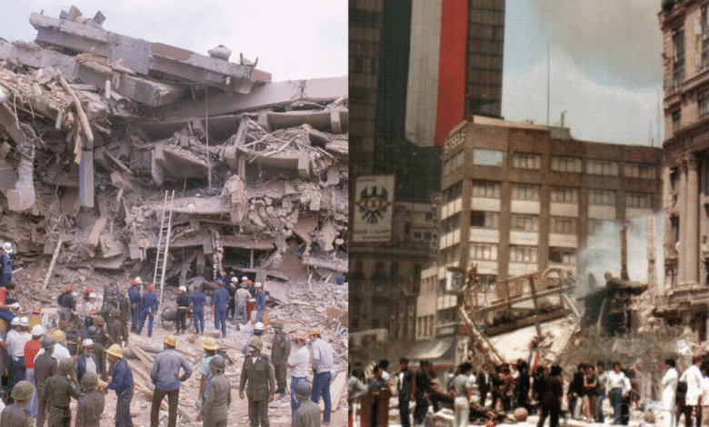 A 40 años del sismo del 85, México conmemora a las víctimas y reflexiona sobre los pendientes en materia de prevención (Foto por Owen Franken-Corbis/La ciudad de México en el tiempo)