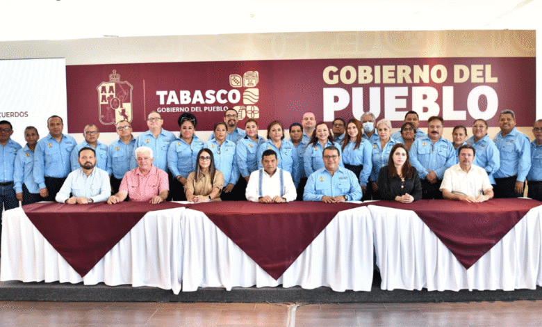 Acuerdan Gobierno y sindicato incrementos salariales por encima de la inflación a favor de clase trabajadora