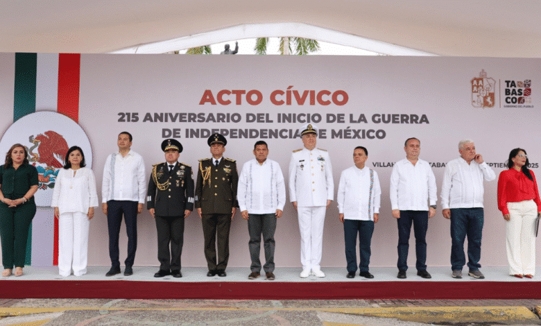 Con acciones que dan justicia y libertad a las y los tabasqueños, Gobierno del Pueblo reivindica ideales que motivaron Guerra de Independencia