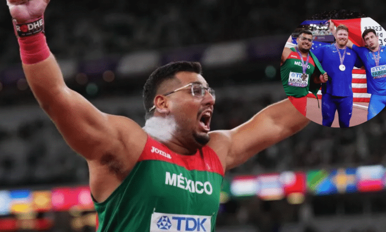 Con récord nacional, Uziel Muñoz consigue plata histórica en el Mundial de Atletismo (Fotos por Reuters)