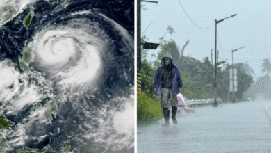El tifón más intenso del planeta en 2025 tocó tierra en el norte de Filipinas con vientos equivalentes a un huracán categoría 5.