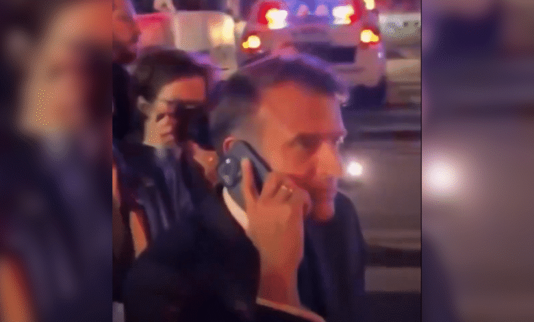 En un incidente inusual durante la Asamblea General de la ONU, Emmanuel Macron fue retenido por la caravana de Donald Trump en Manhattan.