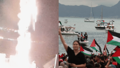 Drones atacan con ácido a flotilla humanitaria que lleva ayuda a Gaza