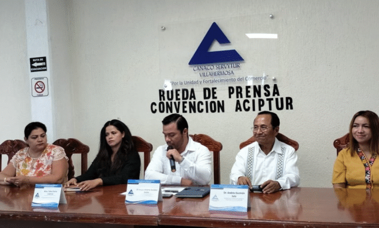 Impulso al turismo tabasqueño en Convención 2025 de ACIPTUR