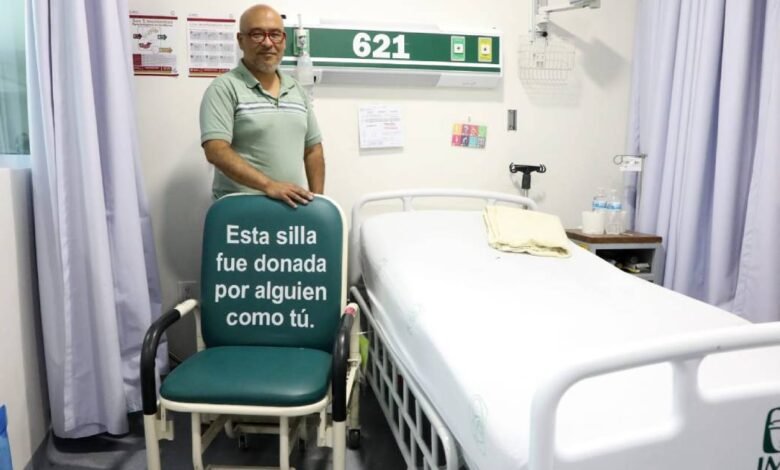 Invita Fundación IMSS a la población a sumarse a la campaña sillas-cama de acompañamiento 2025