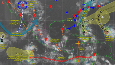Lluvias intensas en Veracruz, Tabasco y Chiapas