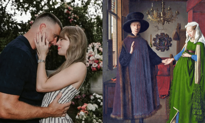 Taylor Swift y Travis Kelce: el arte oculto detrás de una foto de compromiso que marca tendencia mundial