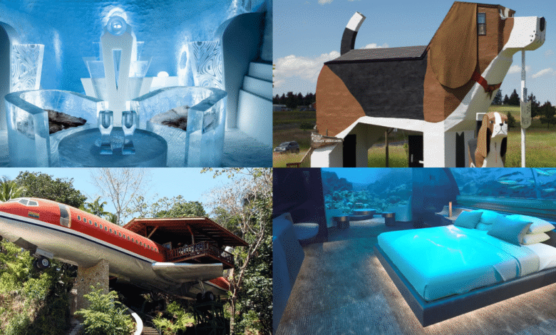 Más que una habitación Un recorrido por los hoteles más extraños y extravagantes del mundo