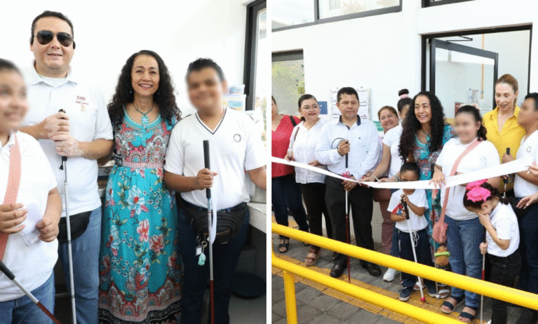 Nueva área de capacitación laboral abre puertas a la independencia de personas con discapacidad visual en Tabasco