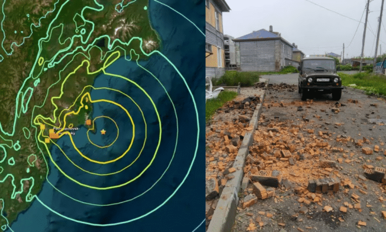 Potente sismo de magnitud 7.4 sacude la península de Kamchatka y activa alerta de tsunami en la costa de Rusia