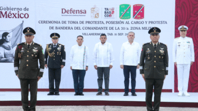 Presencia Gobernador toma de protesta del General Jesús Alejandro Adame Cabrera como nuevo mando de la 30ª Zona Militar