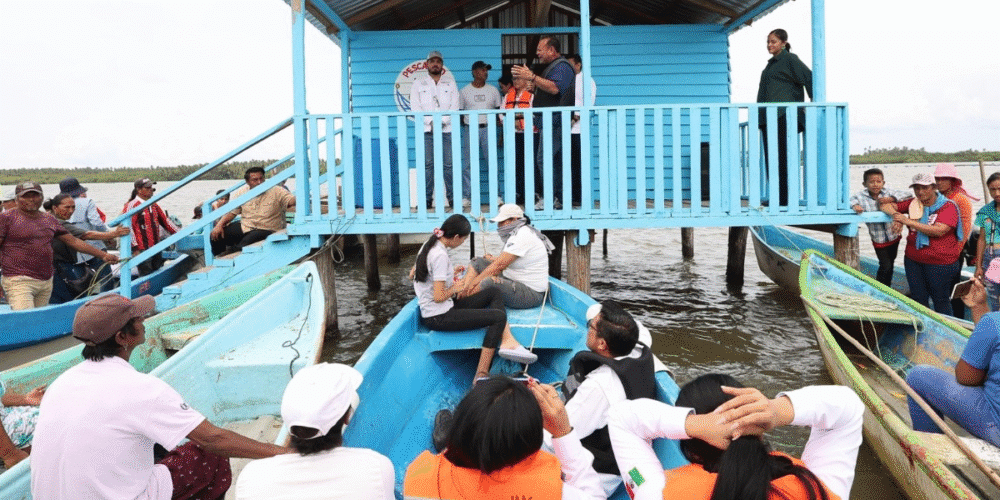 Con el programa 'Pescando Vida', Tabasco busca posicionarse como el principal productor del sureste.