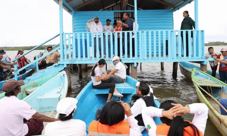 Con el programa 'Pescando Vida', Tabasco busca posicionarse como el principal productor del sureste.