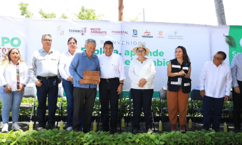 Realizan inauguración de la expo forestal 2025