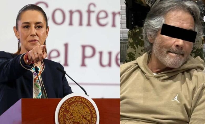 Sheinbaum agradece por la detención del líder de La Barredora