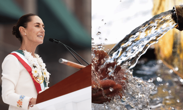 Sheinbaum asegura que se está ordenando el uso de concesiones de agua en México