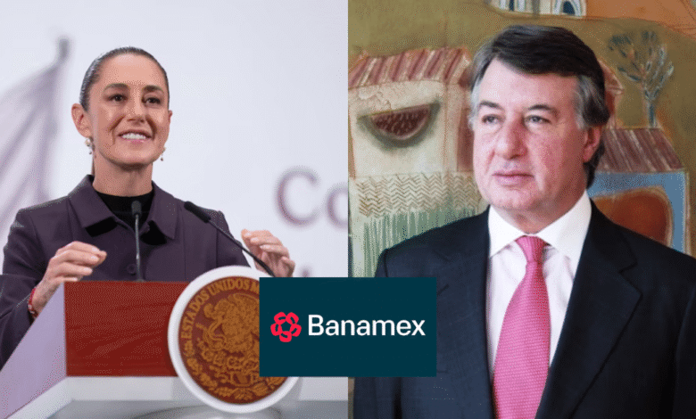 Sheinbaum celebra regreso parcial de Banamex a manos de un empresario mexicano