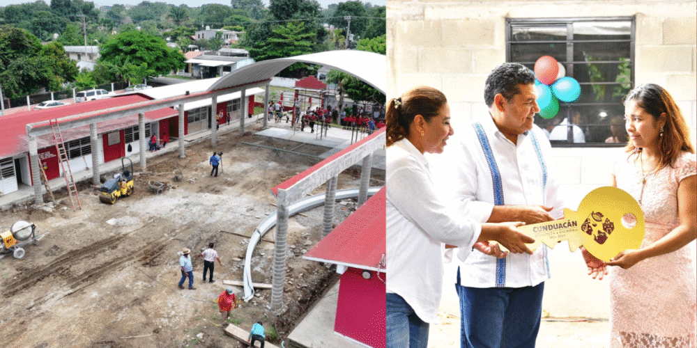 Supervisa el gobernador Javier May avance de obras en Cunduacán