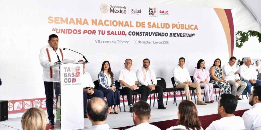 Tabasco se suma a la Jornada Nacional de Salud Pública 2025, con acciones para cuidar lo más valioso, el pueblo Javier May