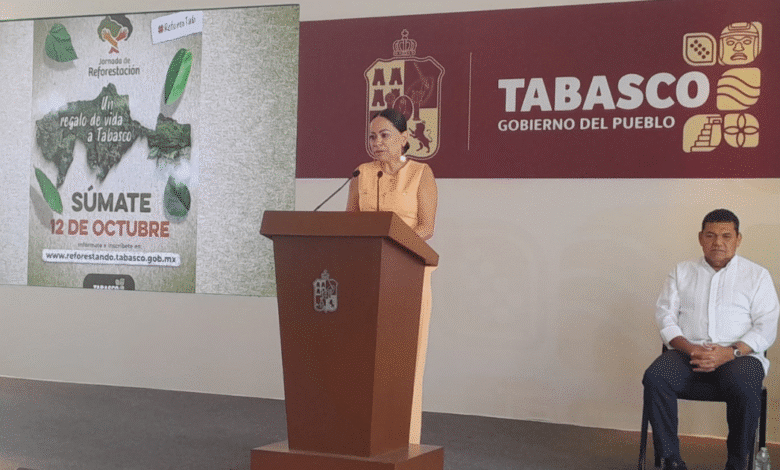 Tabasco siembra un futuro verde con 720,211 árboles