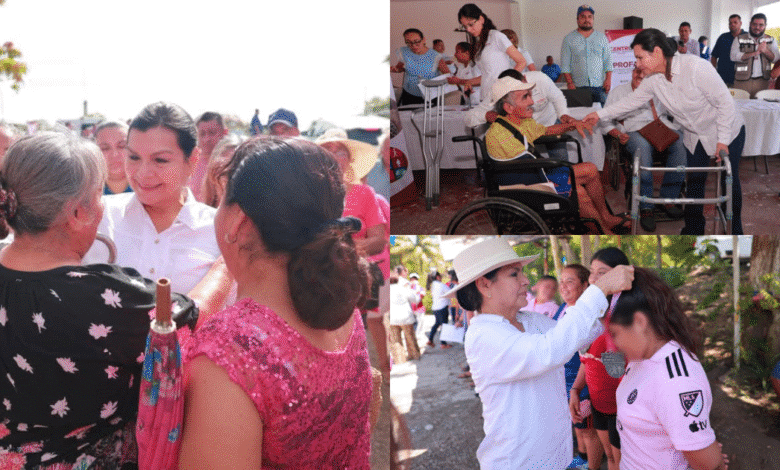 Yolanda Osuna pone en marcha “Centro + Cerca”, programa de atención directa en comunidades urbanas y rurales