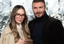 Belinda deslumbra en Milán junto a David Beckham (Foto de internet)