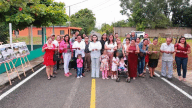 Centro pavimenta camino vecinal y le dice adiós al lodo