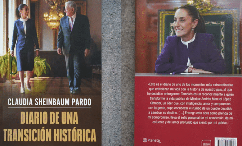 Claudia Sheinbaum lanza su libro Diario de una transición histórica precio y dónde conseguirlo