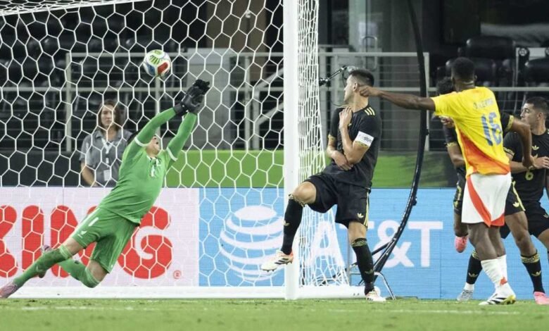 Colombia golea a México, preocupación en el Tri