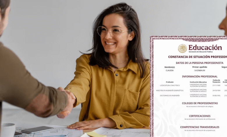 Constancia de Situación Profesional qué es y cómo obtenerla