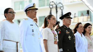 En la ceremonia, en la que también se conmemoraron los 201 años de la promulgación de la Constitución de 1824, señaló que para defender la soberanía se necesitan valores en las personas y en las instituciones