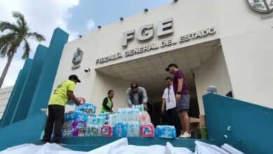 FGE Tabasco recolecta ayuda para damnificados en Veracruz