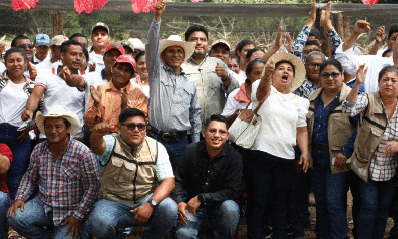 Fortalecen comunidades campesinas con doble apoyo; Federal y Estatal