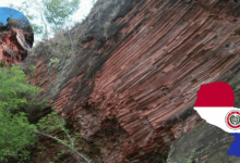 Fuego en la roca Cerro Koi, la maravilla geológica de Paraguay que solo existe en tres lugares del mundo