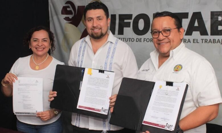 El acuerdo fue firmado por el director general del IFORTAB, Walter Manrique Chávez, y por el secretario general del SUTSET
