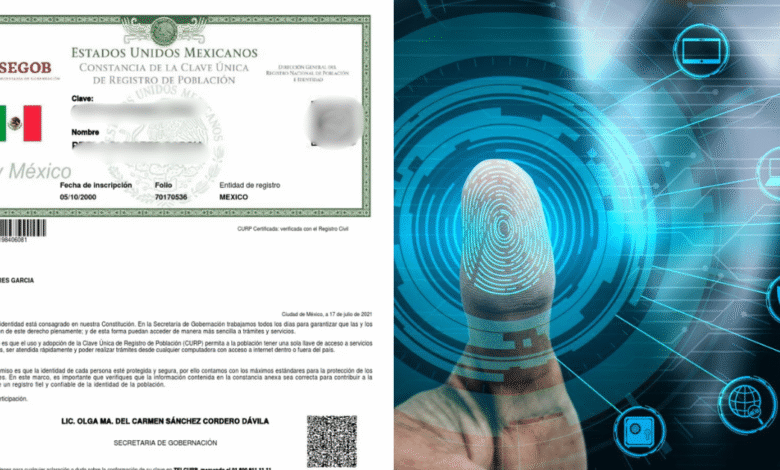 La CURP biométrica ya funciona como identificación oficial en México