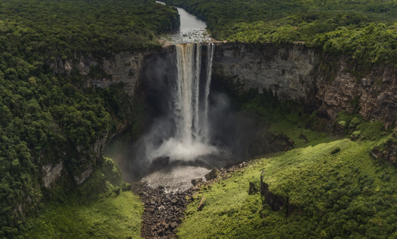 La leyenda que salta al vacío Kaieteur Falls, la joya oculta de Guyana (Foto por René Koster)